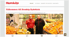 Desktop Screenshot of hemkop-rydeback.se